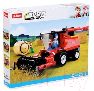Конструктор Sluban Город. Комбайн / 6958198 - фото