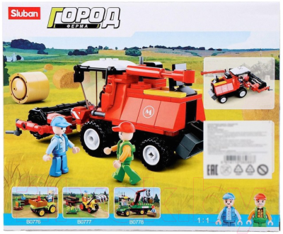 Конструктор Sluban Город. Комбайн / 6958198