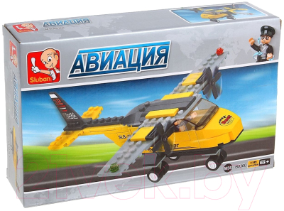 Конструктор Sluban Город. Самолет / 716160 - фото