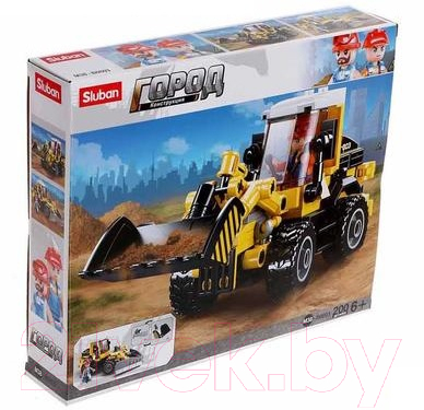 Конструктор Sluban Город. Погрузчик / 5146996 - фото