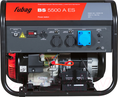 Бензиновый генератор Fubag BS 5500 A ES с электростартером