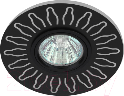 Точечный светильник ЭРА DK LD31 BK / Б0036499 - фото