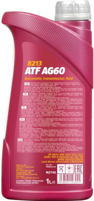 Трансмиссионное масло Mannol ATF AG60 / MN8213-1