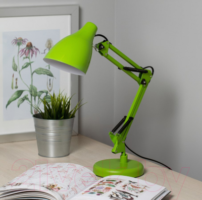 Настольная лампа ЭРА N-123-E27-40W-GR / Б0052756 (зеленый)