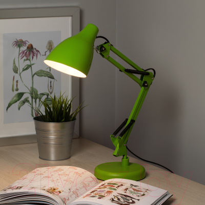 Настольная лампа ЭРА N-123-E27-40W-GR / Б0052756 (зеленый)