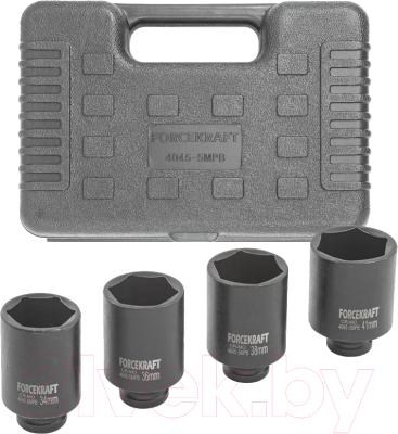 Набор головок слесарных ForceKraft FK-4045-5MPB - фото