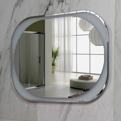 Зеркало Пекам Anna 80x60 / anna-80x60B (с подсветкой, с бесконтактным сенсором)