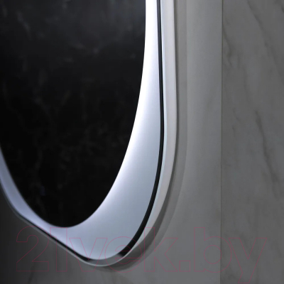 Зеркало Пекам Anna 80x80 / anna-80x80B (с подсветкой, с бесконтактным сенсором)