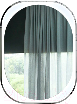 Зеркало Пекам Anna 60x80 / anna-60x80s (с подсветкой, с сенсором на прикосновение) - фото