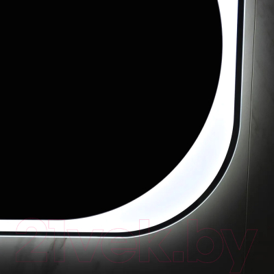 Зеркало Пекам Anna 80x60 / anna-80x60s (с подсветкой, с сенсором на прикосновение)