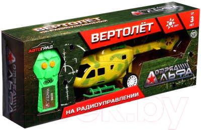 Радиоуправляемая игрушка Автоград Вертолет Штурм в небе / 7656660