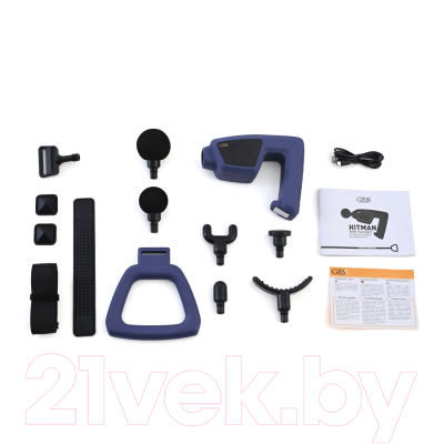 Массажный пистолет Gess Hitman / GESS-880