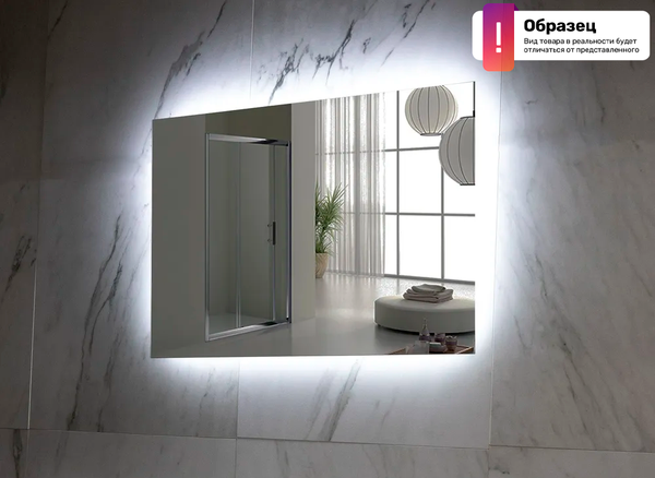 Зеркало Пекам Greta Fly 110x80 / GretaFly-110x80sp - фото