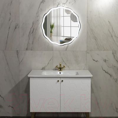 Зеркало Пекам Roma 70x70 / roma-70x70sp (с подсветкой, с сенсором на прикосновение, подогревом)