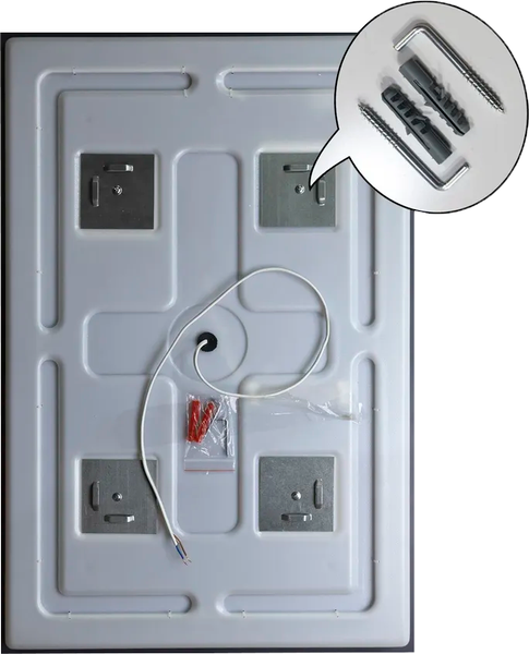 Зеркало Пекам Greta Fly 80x140 / GretaFly-80x140dcl