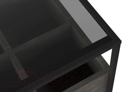 Прикроватная тумба Калифорния мебель Кассо (интра)