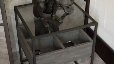 Прикроватная тумба Калифорния мебель Кассо (интра)