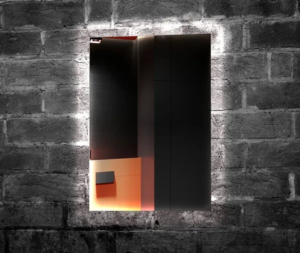 Зеркало Пекам Greta Fly 80x110 / GretaFly-80x110dp