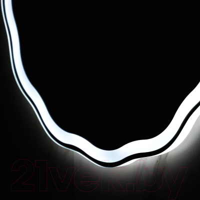 Зеркало Пекам Roma 70x70 / roma-70x70 (с подсветкой, с механической клавишей)