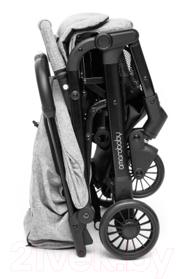 Детская прогулочная коляска Amarobaby Voyager / AB22-10VOYAGER/11 (серый)