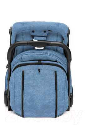 Детская прогулочная коляска Amarobaby Voyager / AB22-10VOYAGER/20 (синий)