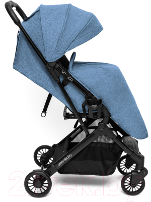 Детская прогулочная коляска Amarobaby Voyager / AB22-10VOYAGER/20 (синий)