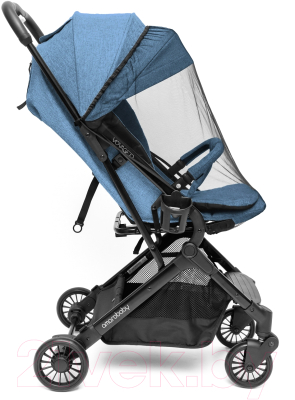 Детская прогулочная коляска Amarobaby Voyager / AB22-10VOYAGER/20 (синий)