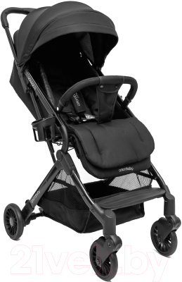 Детская прогулочная коляска Amarobaby Voyager / AB22-10VOYAGER/09 (черный) - фото