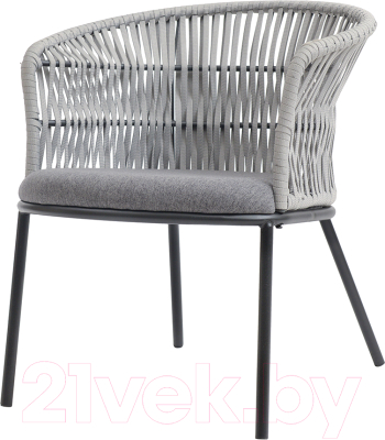 Стул барный Bergenson Bjorn Haugen / FH-BB-BCH-HG-GR (темно-серый/светло-серый) - фото