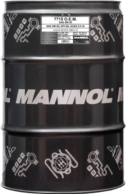 Моторное масло Mannol OEM 5W30 SN/SM/CF / MN7715-DR - фото
