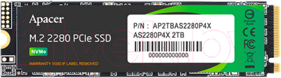 SSD диск Apacer 2TB (AP2TBAS2280P4X-1) - фото