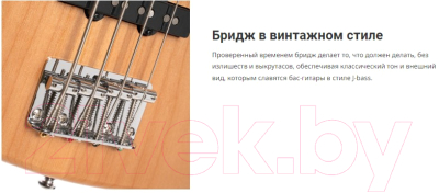 Бас-гитара Cort GB64JJ-BK