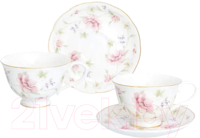 Набор для чая/кофе Elan Gallery Диана / 740263 - фото