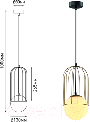 Потолочный светильник Rivoli Bethany 4107-201 / Б0057923