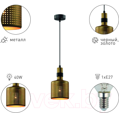 Потолочный светильник Rivoli Betty 4108-201 / Б0057924