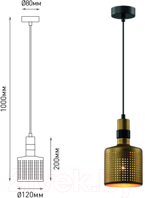 Потолочный светильник Rivoli Betty 4108-201 / Б0057924