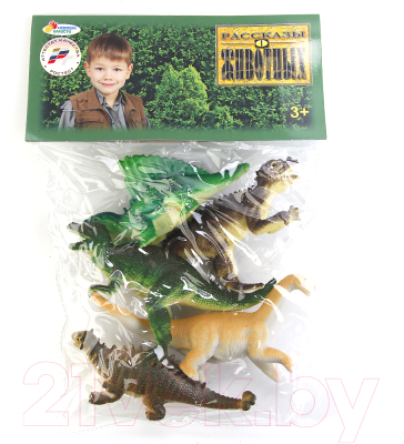 Набор фигурок игровых Играем вместе Динозавры / HB9908-5