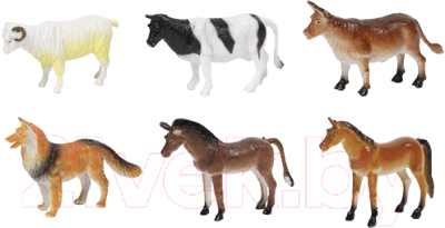Набор фигурок игровых Играем вместе Домашние животные / HB336-6 - фото