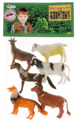 Набор фигурок игровых Играем вместе Домашние животные / HB336-6