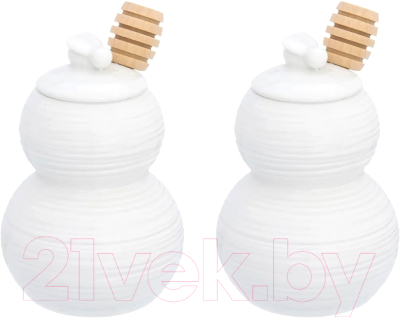 Набор емкостей для хранения Elan Gallery Пчелка / 950066_2 (2шт) - фото