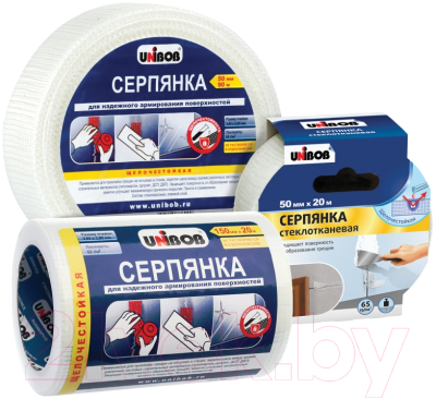 Серпянка Unibob 150ммx20м / 70095