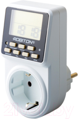 Розетка с таймером Robiton CY-01 циклический / БЛ18102 - фото