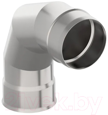 Поворот дымохода UMKPRO 90 200 AISI 439/1мм тип-2 - фото