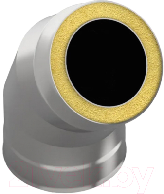 Поворот дымохода UMKPRO 135 120х200 AISI 439/439 1мм/0.5мм (К) 60мм - фото