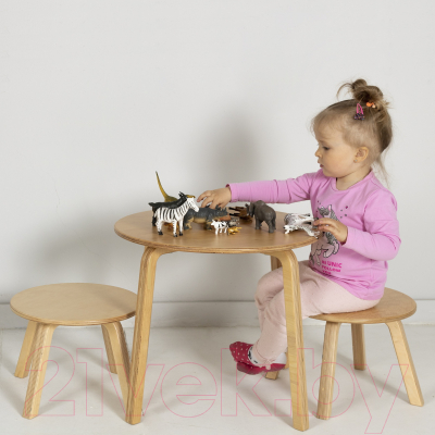 Стол детский Millwood Круглый D52.6x45.6