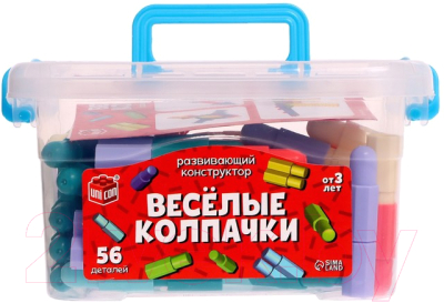Конструктор Unicon Веселые колпачки / 9224823 - фото