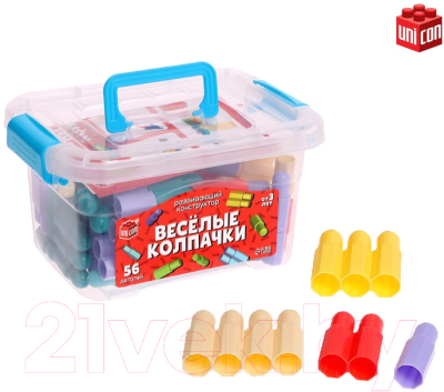 Конструктор Unicon Веселые колпачки / 9224823