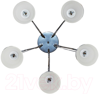 Люстра Элетех Атлас 151 НСБ 01-5х60-137 Е27 / 1005404979 (хром)