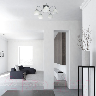 Люстра Элетех Атлас 151 НСБ 01-5х60-137 Е27 / 1005404979 (хром)