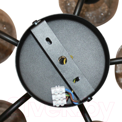 Люстра Элетех Берта 151 НСБ 01-5х60-132 Е27 / 1005404645 (черный муар)